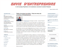 Tablet Screenshot of enviedentreprendre.com